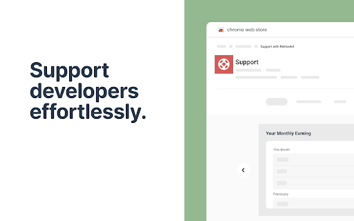 Support your Plugin screenshot