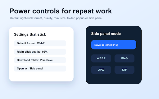 PixelSave Image Converter screenshot