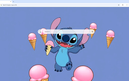 Stitch Ice Cream Live Wallpaper screenshot