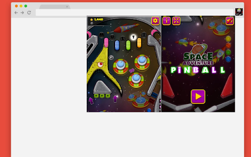 Space Pinball Game screenshot