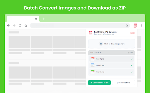 Fast PNG to JPG Converter screenshot