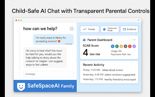 SafeSpaceAI Family – SCAB/PRIS screenshot