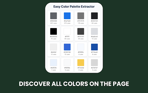 Easy Color Palette Extractor screenshot