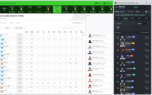 twif: fantasy football advisor screenshot