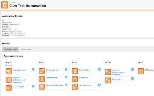 SFMC Companion screenshot