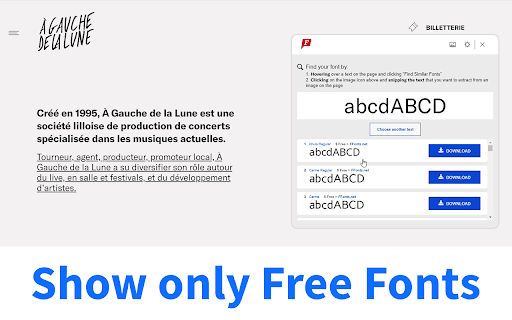 Font Identifier by WhatFontIs screenshot