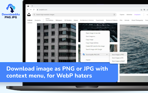 DownloadAs PNG JPG screenshot