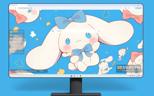 Cute Cinnamoroll Live Wallpaper screenshot