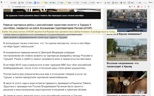 TransOver screenshot