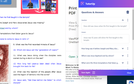 TutorUp - AI Homework & Exam Helper screenshot