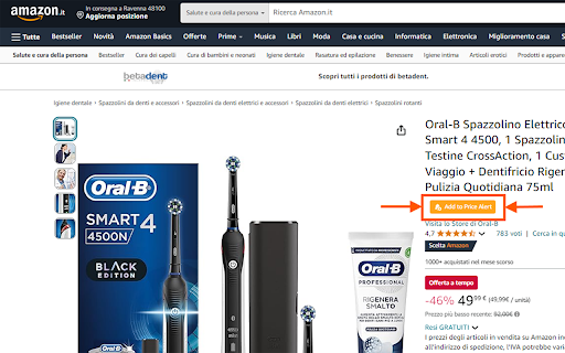 Amazon Catch Price screenshot