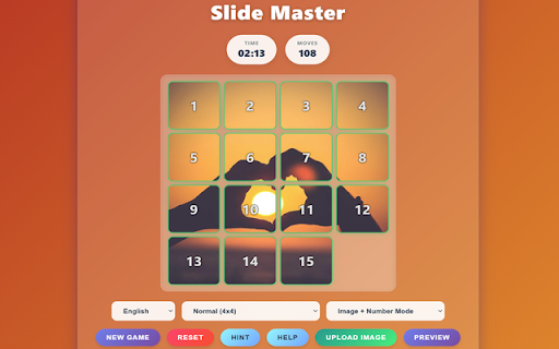Slide puzzle Master: Logic Puzzle Quest screenshot