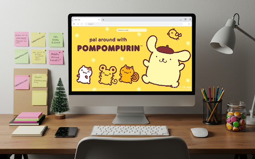 Pompompurin Live Wallpaper screenshot