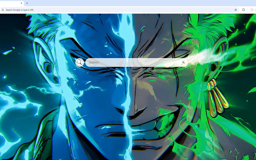Roronoa Zoro Split Face Live Wallpaper screenshot