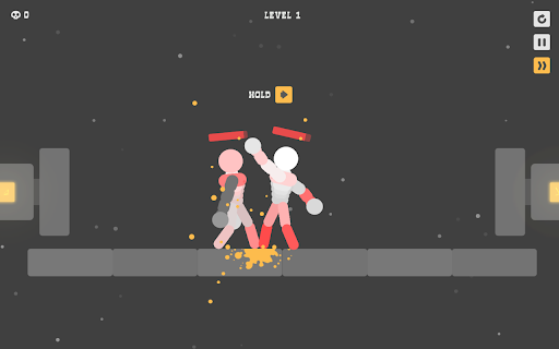 Ragdoll Hit Unblocked Game screenshot