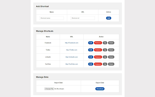 Chrome Custom Interface screenshot
