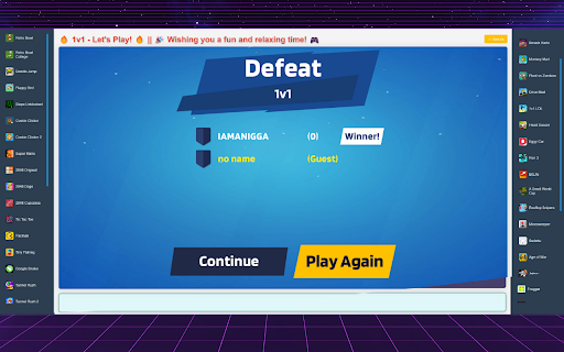 1v1 Unblocked - Let's Play! screenshot