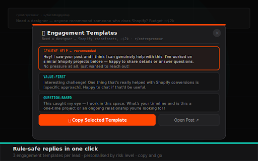 Reddit Scout screenshot