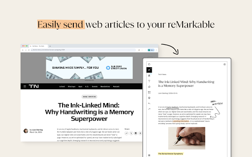 Read on reMarkable screenshot