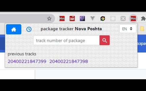 Новая Почта трекинг screenshot