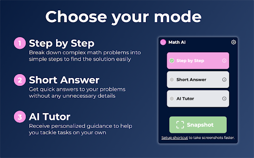 Math AI screenshot