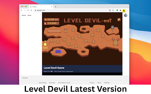 Level Devil Game screenshot