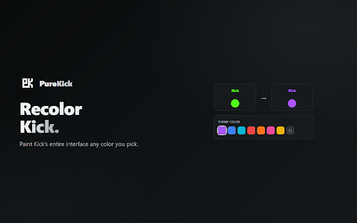 PureKick - Ad Blocker for Kick screenshot