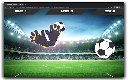 Goalkeeper Challenge - Soccer Game screenshot