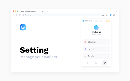 Suiet | Sui Wallet screenshot
