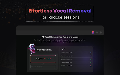 Vocal Remover, Music Separator screenshot