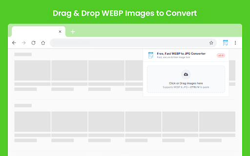 Free, Fast WEBP to JPG Converter screenshot