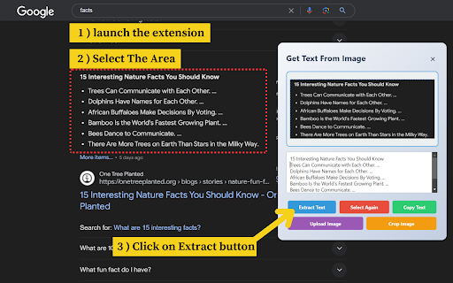 ImageXtract - Copy Text from Image screenshot