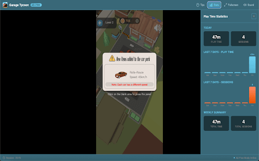 Garage Tycoon - Ad Free Game screenshot