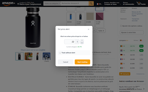 Comparezon - Amazon Europe Price Comparison screenshot