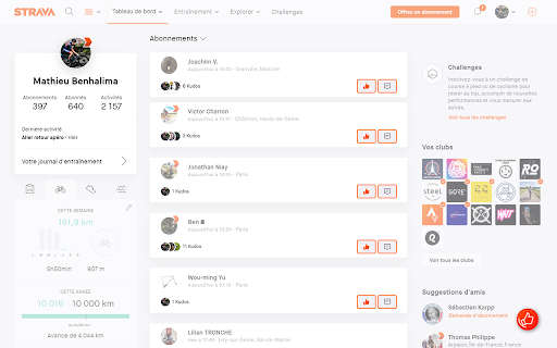Strava Auto Kudos screenshot