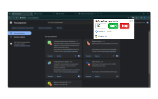Page Auto Refresh screenshot