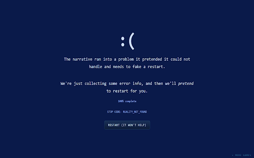 There Is No Game - UNDEFINED screenshot