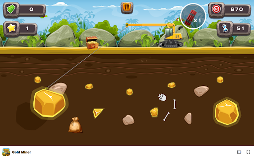 Gold Miner Game in Browser - Free & Offline available screenshot