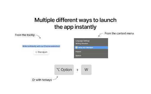 AI Chat & Writing Assistant by Wandpen screenshot