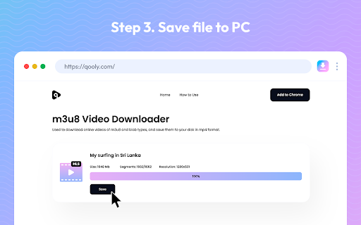 Video Downloader by Qooly screenshot