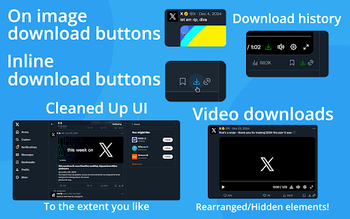 Improvements for Twitter screenshot