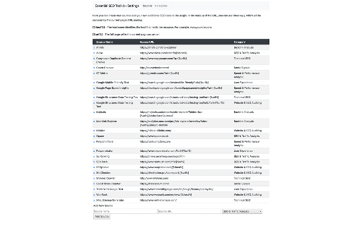 Essential SEO Toolkit (SEO Analysis Tool) from Opace screenshot