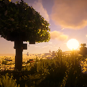 Minecraft sunset icon