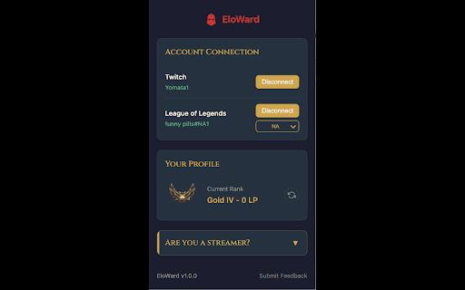 EloWard screenshot