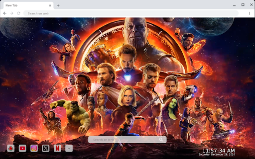 Avengers Infinity War Live Wallpaper screenshot