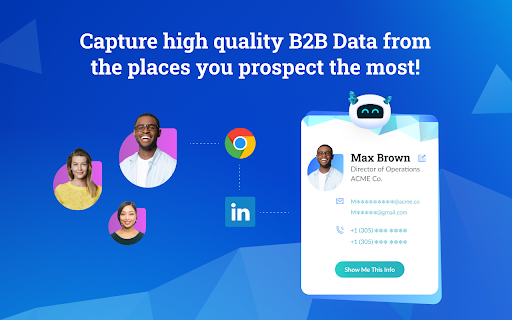 Datanyze Chrome Extension screenshot