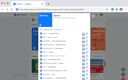 VK Music Saver | Download music from VK screenshot