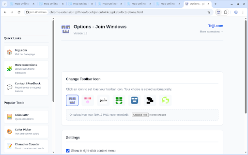 Join Windows screenshot