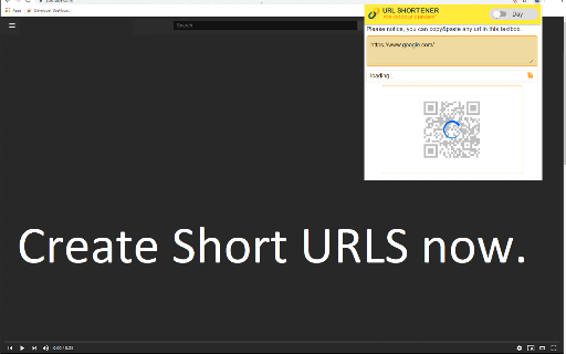 Url Shortener for Google Chrome™ screenshot