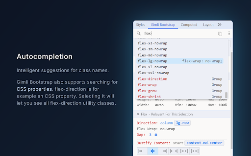 Gimli Bootstrap screenshot